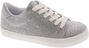 Masseys Women's Veronica Rhinestone Studded Fashion Sneaker