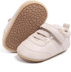 Meckior Infant Baby Girls Boys Canvas Shoes Soft Sole Toddler Slip On Newborn Crib Moccasins Casual Sneaker Austin Boy's Flat Lazy Loafers First Walkers Skate Shoe