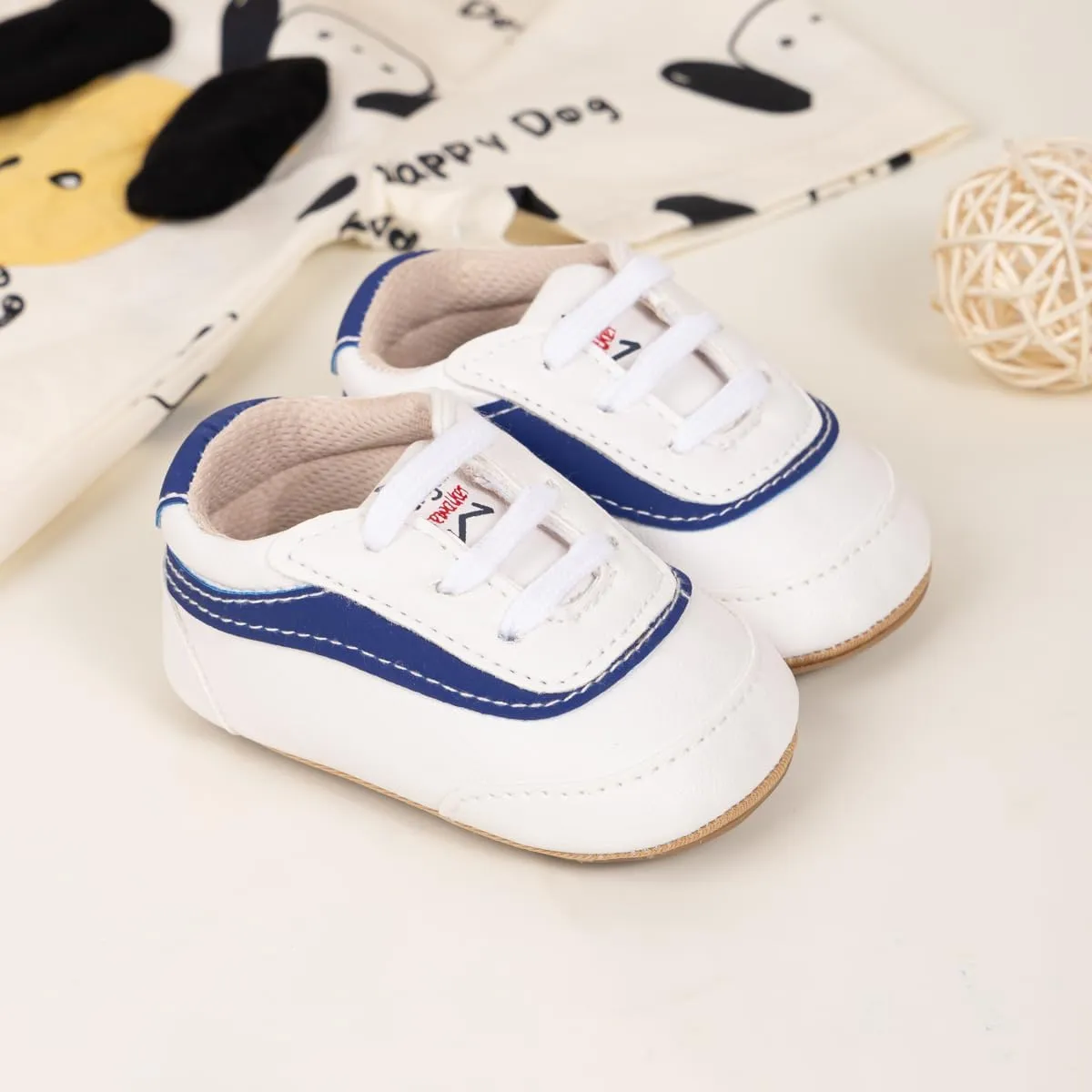 Meckior Infant Baby Girls Boys Canvas Shoes Soft Sole Toddler Slip On Newborn Crib Moccasins Casual Sneaker Austin Boy's Flat Lazy Loafers First Walkers Skate Shoe