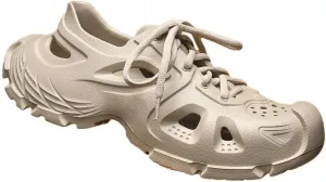 Men Fashion Beach Sandals,Lace-up Decoration Design,Thick Sole EVA Material,Lightweight Sport Sandals,Garden Clogs,Gardening Shoes,Non-slip and Durable
