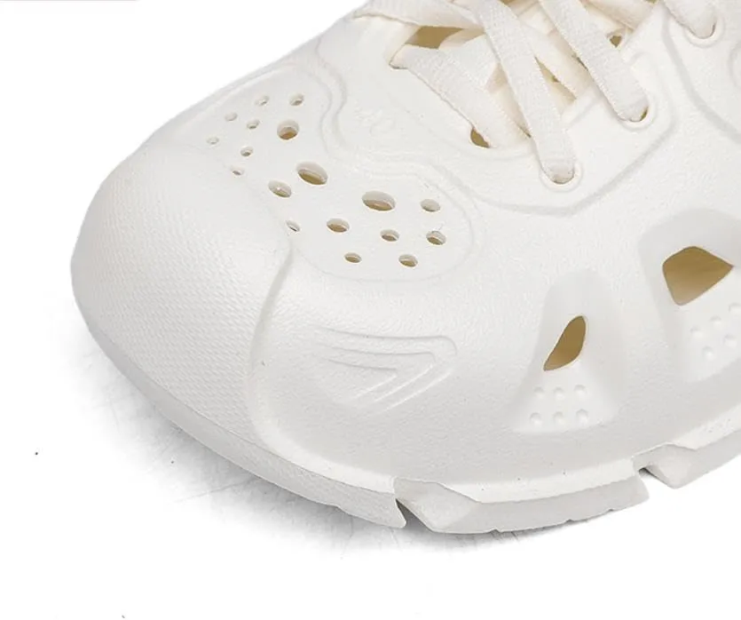 Men Fashion Beach Sandals,Lace-up Decoration Design,Thick Sole EVA Material,Lightweight Sport Sandals,Garden Clogs,Gardening Shoes,Non-slip and Durable