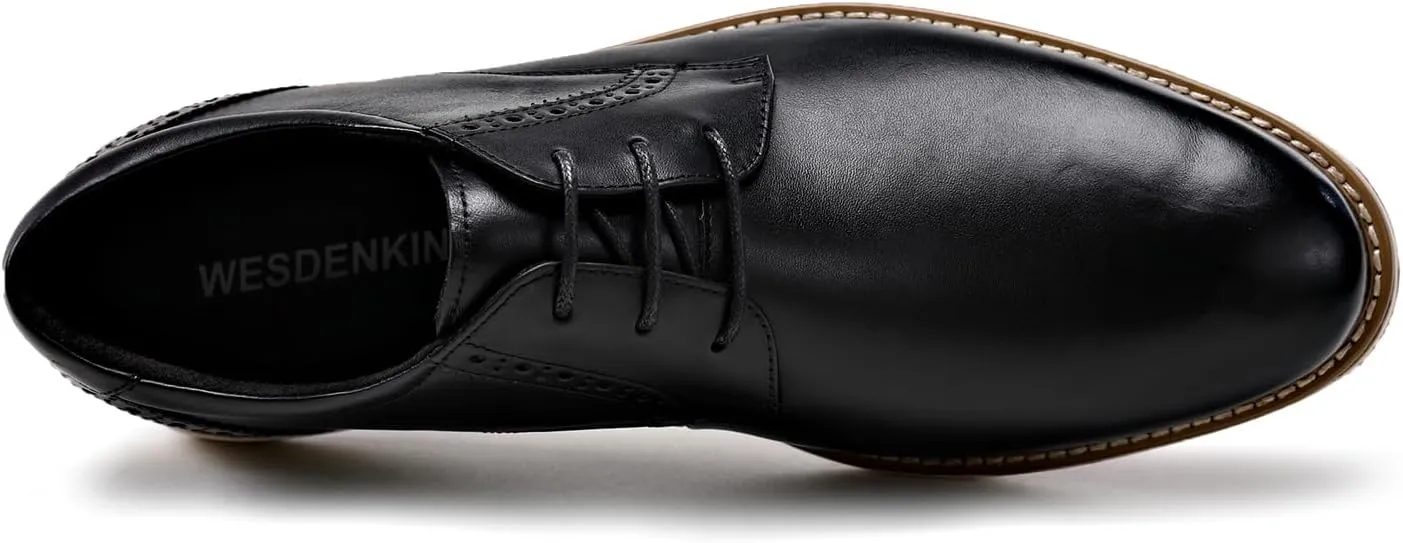 Men's Casual Dress Oxfords Shoes Business Formal Derby Sneakers