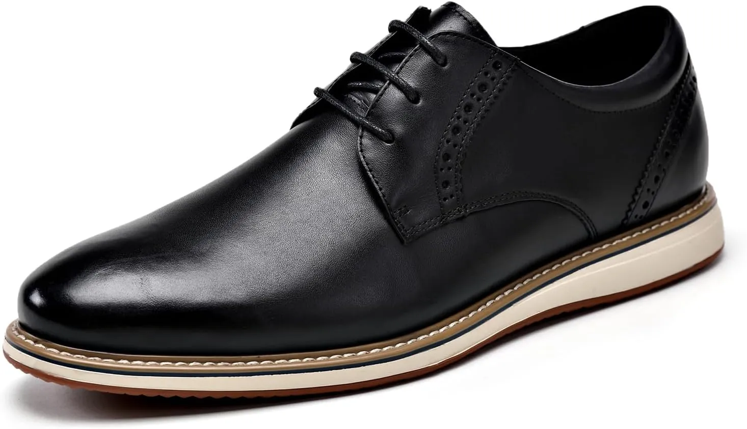 Men's Casual Dress Oxfords Shoes Business Formal Derby Sneakers