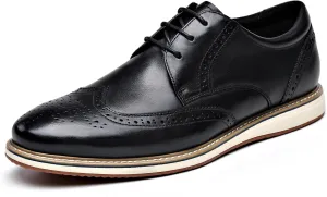Men's Casual Dress Oxfords Shoes Business Formal Derby Sneakers