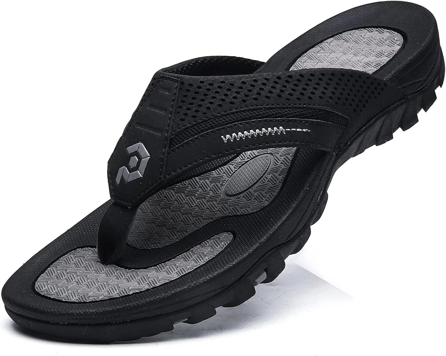 Men's Flip-Flops, Thongs Sandals Durable Comfort Slippers for Beach