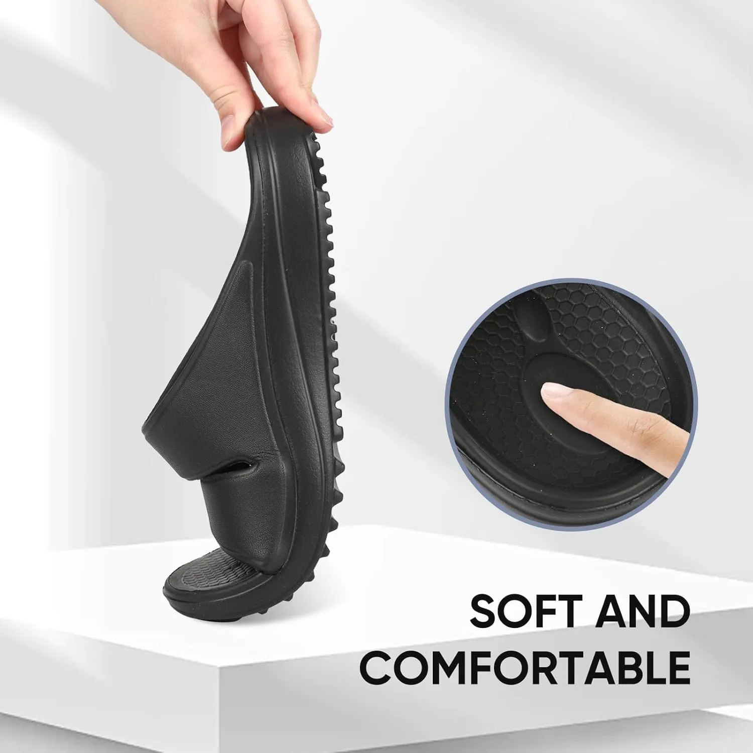 Men's Sandals - Arch Support & Orthopedic Summer Slides, Perfectly Crafted for Walking, Best for Men and Women-Breathable & Durable EVA Slides and Cloud Slippers