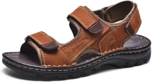 Men's Sandals, Men's Hiking Sandals Open Toe Outdoor Beach Sandal, Lightweight Trail Walking Sandals for Men