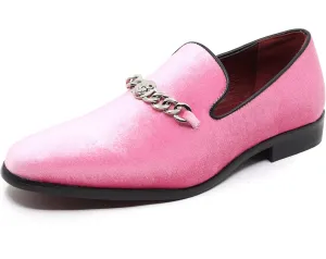 Men's Vintage Velvet Designer Classic Smoking Dress Tuxedo Loafers Slip On Shoes SM-43