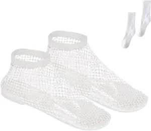 Mesh Ballet Flats for Women, Ultra Comfortable Shiny Gem Mesh Flats, Glittery Stretchy Net Shoes for Women