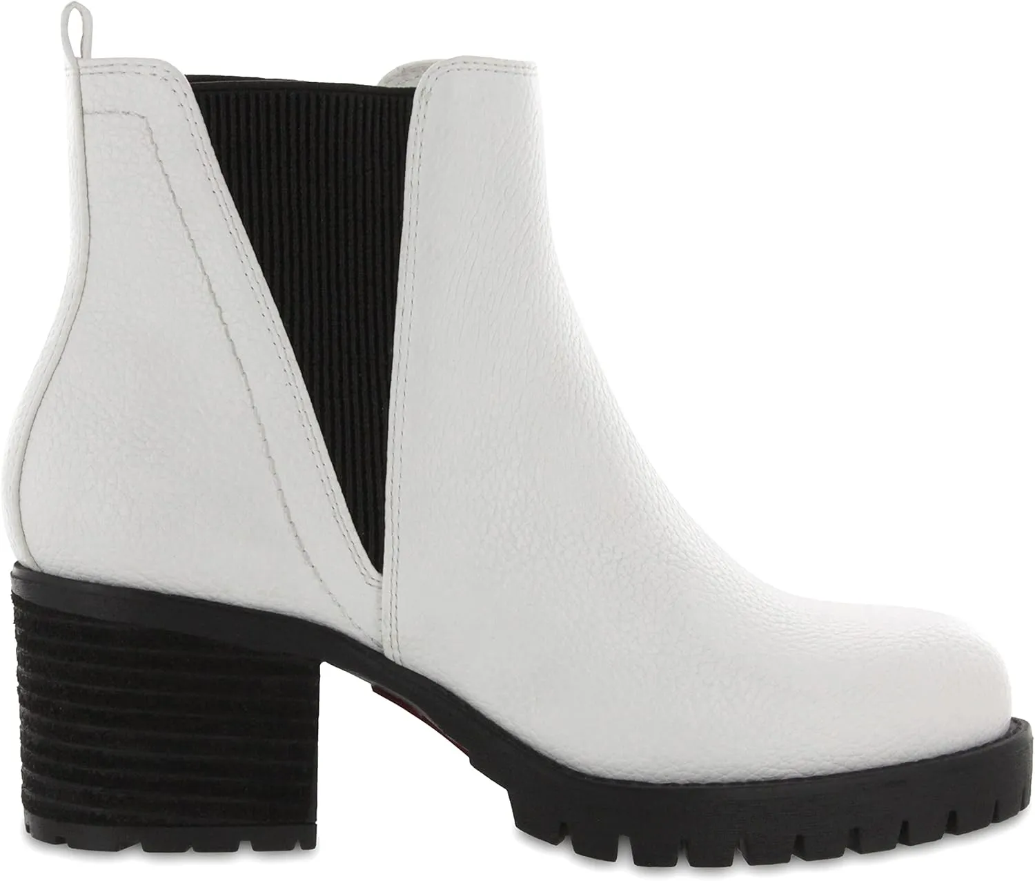 MIA Jody Womens Vegan Leather Booties, Chelsea Boots