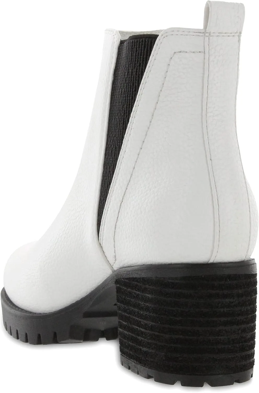 MIA Jody Womens Vegan Leather Booties, Chelsea Boots