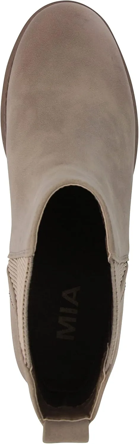 MIA Jody Womens Vegan Leather Booties, Chelsea Boots