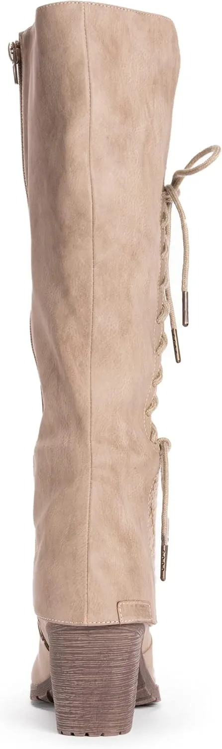 MUK LUKS Women's Lacy Leo Fashion Boots