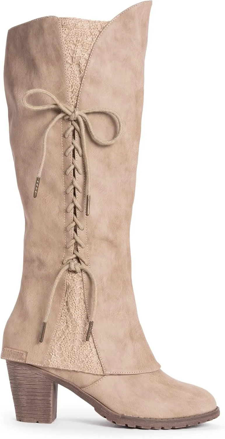 MUK LUKS Women's Lacy Leo Fashion Boots