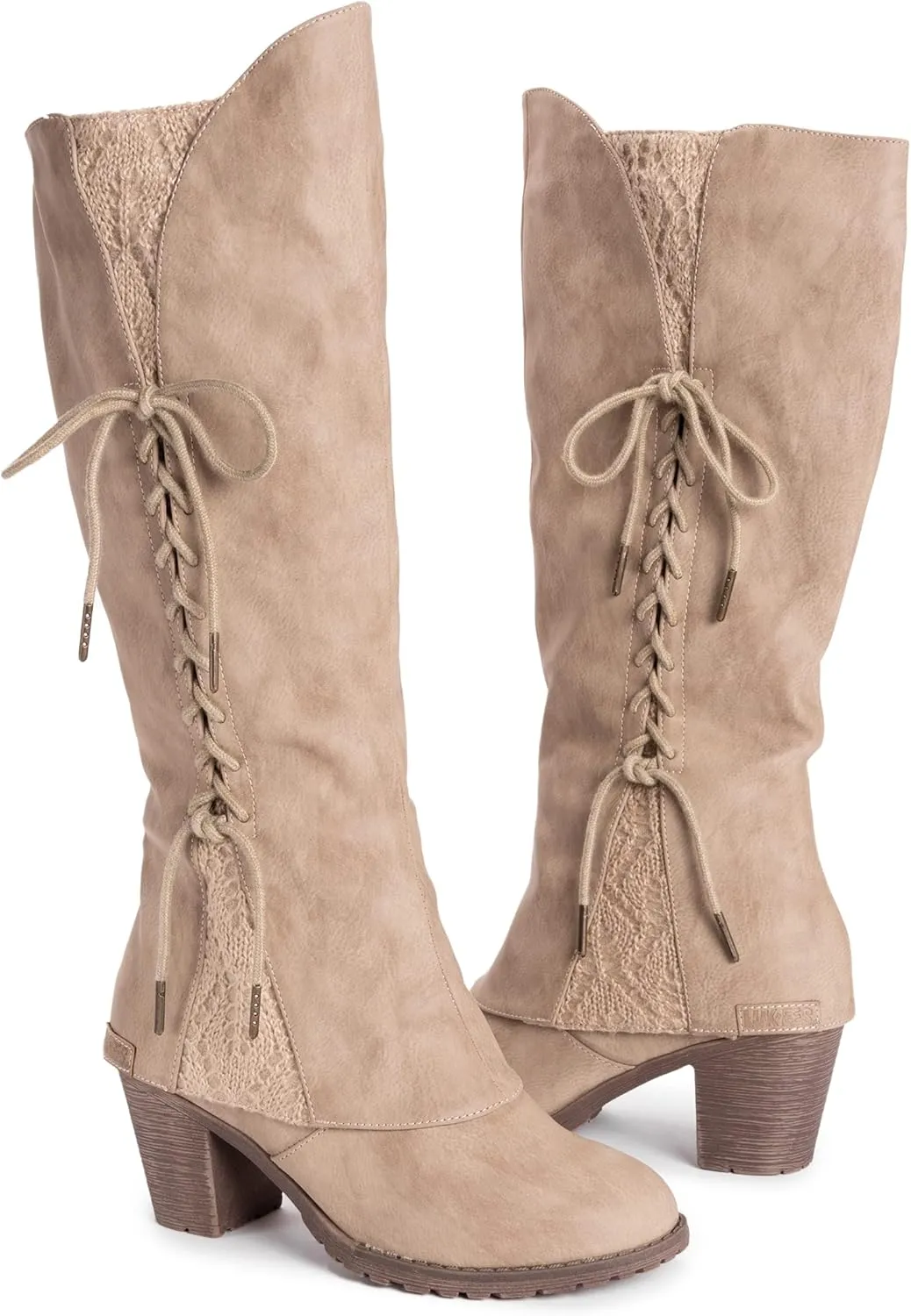 MUK LUKS Women's Lacy Leo Fashion Boots