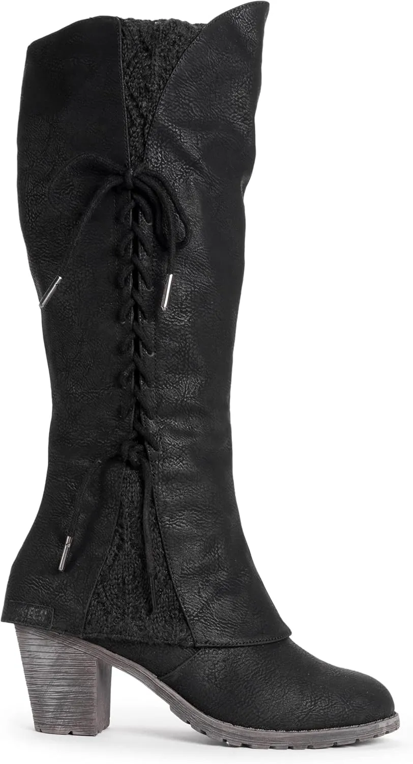 MUK LUKS Women's Lacy Leo Fashion Boots