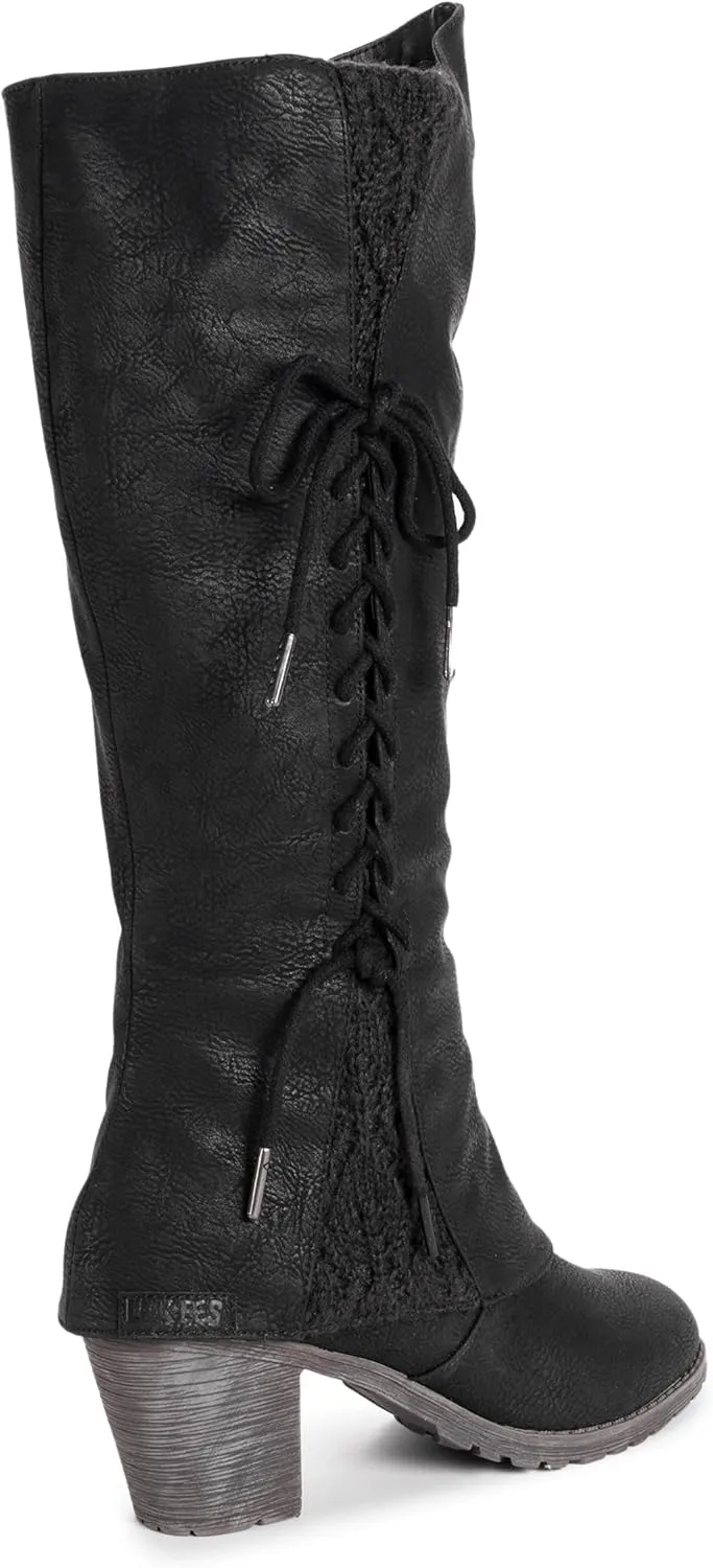 MUK LUKS Women's Lacy Leo Fashion Boots
