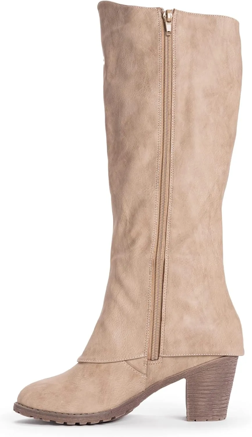 MUK LUKS Women's Lacy Leo Fashion Boots