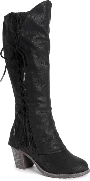 MUK LUKS Women's Lacy Leo Fashion Boots