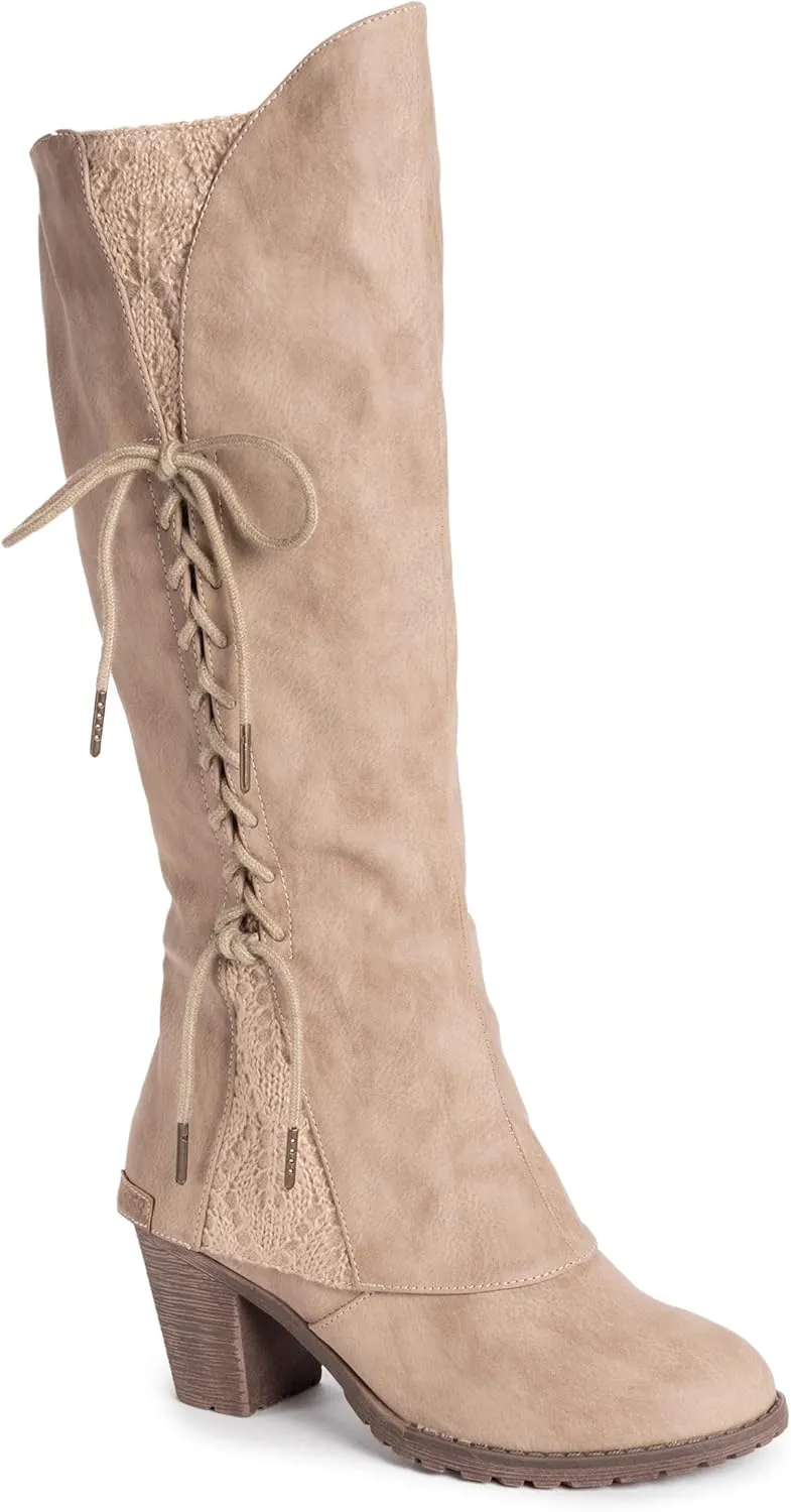 MUK LUKS Women's Lacy Leo Fashion Boots