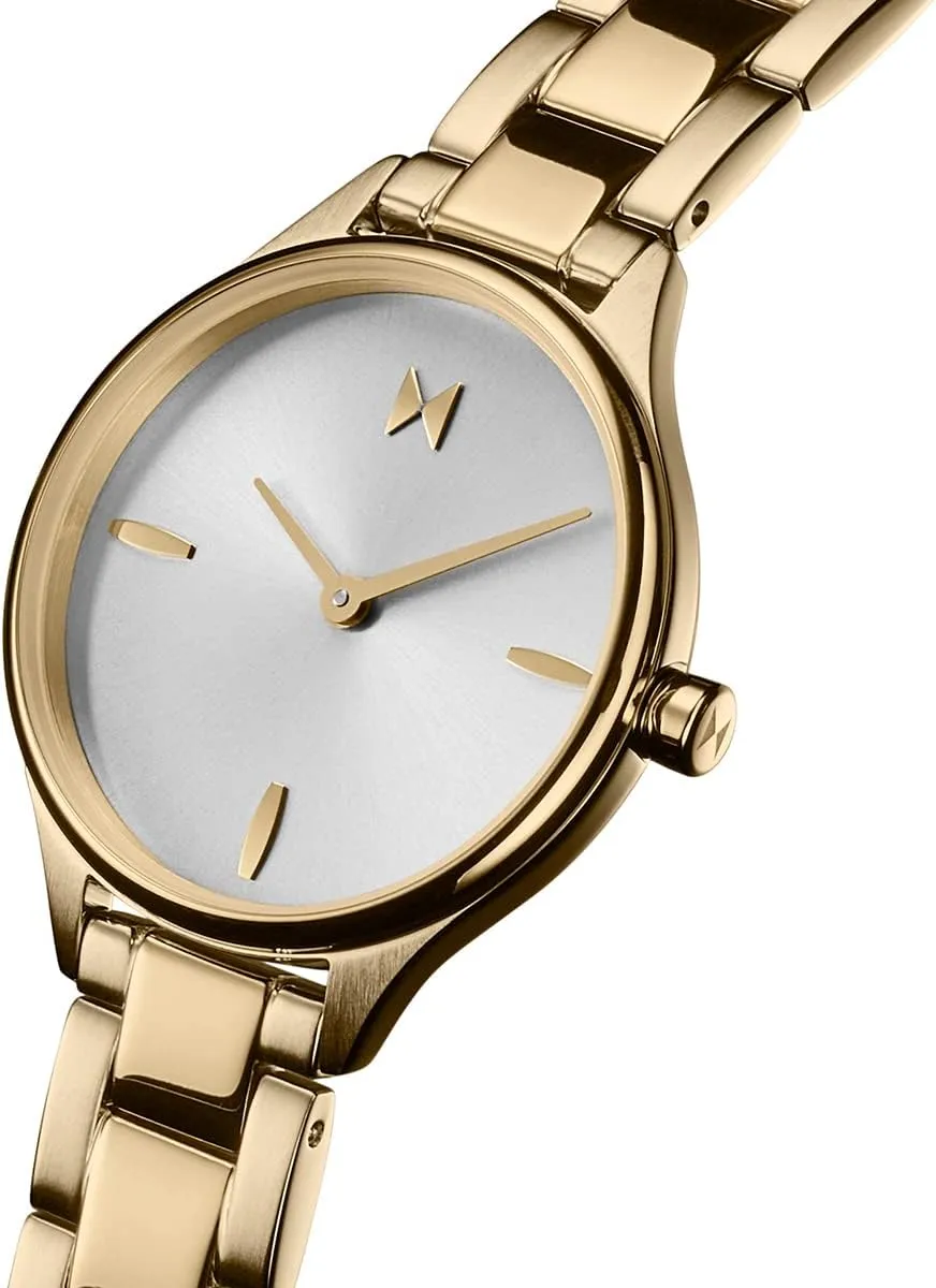 MVMT Reina Japanese Quartz Watch - Women’s Wristwatch - 5 ATM/50 Meters Water-Resistant Analog Watch - Classic Bangle Watch for Women - Interchangeable Bands - 30mm