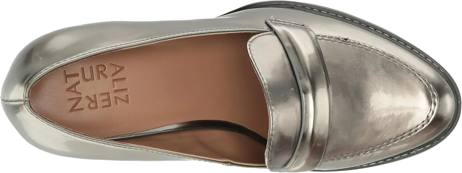 Naturalizer Women's Dabney Slip-On Lug Sole Heeled Loafer