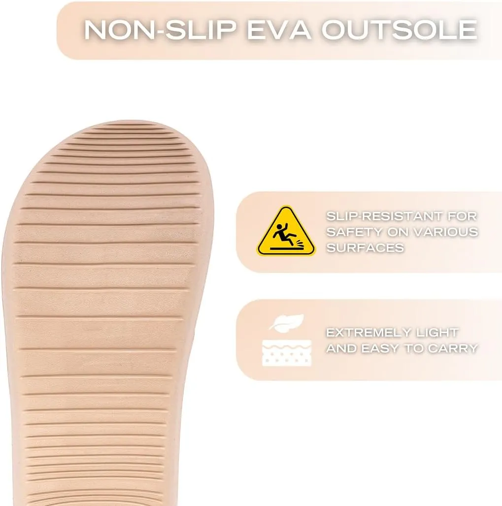 Nautica Men's Athletic Slides Sport Shower Sandals for Indoor & Outdoor - Lightweight, Durable and Comfortable