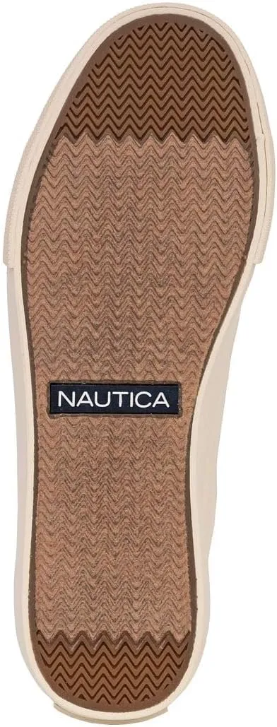 Nautica Women's Fashion Court Sneakers - Lace-Up Casual Tennis Shoes for Ladies