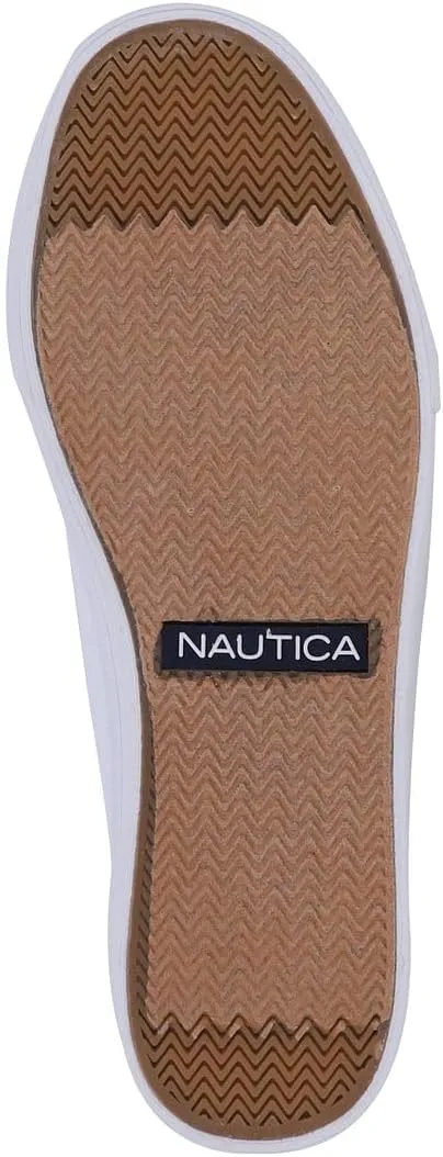 Nautica Women's Fashion Court Sneakers - Lace-Up Casual Tennis Shoes for Ladies