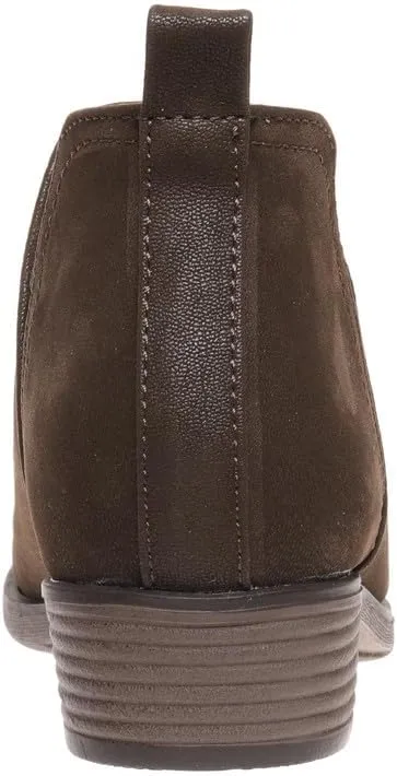 Pierre Dumas Girl's Ankle Boots Round Toe Low Chunky Heel Booties Kids Dress Boots
