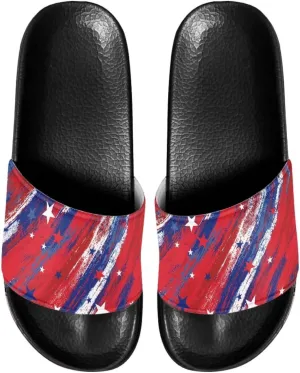 Sandals Slides for Women Stylish Summer Slippers Casual Beach Slides Non Slip Bathroom Slide Shoes