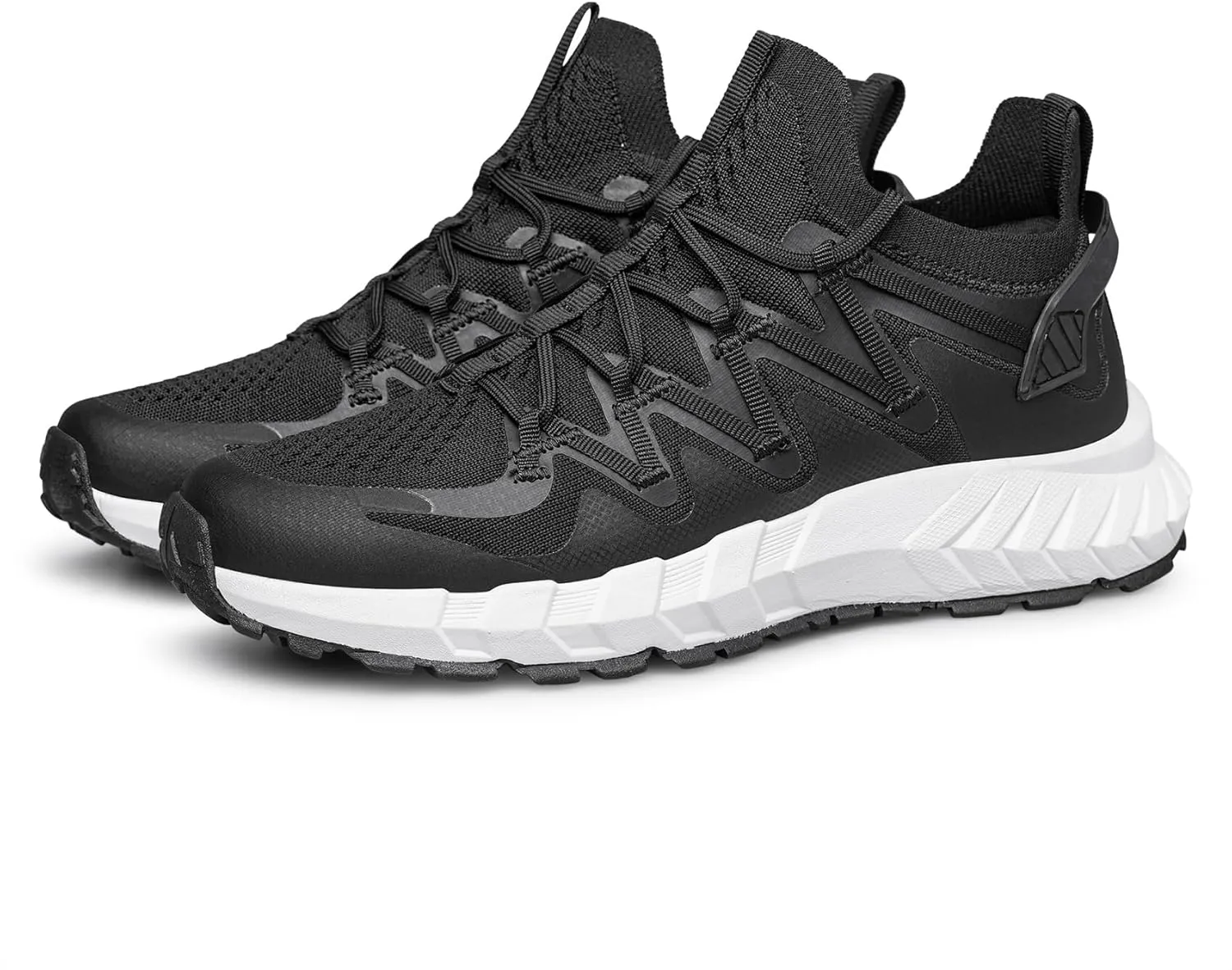 SILLENORTH Women's Road Running Shoes Lace Up Comfy Athletic Fashion Sneakers Non-Slip Walking Jogging Shoes