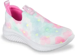 SKECHERS Girl's Ultra Flex 3.0-Floral Fab Sneaker