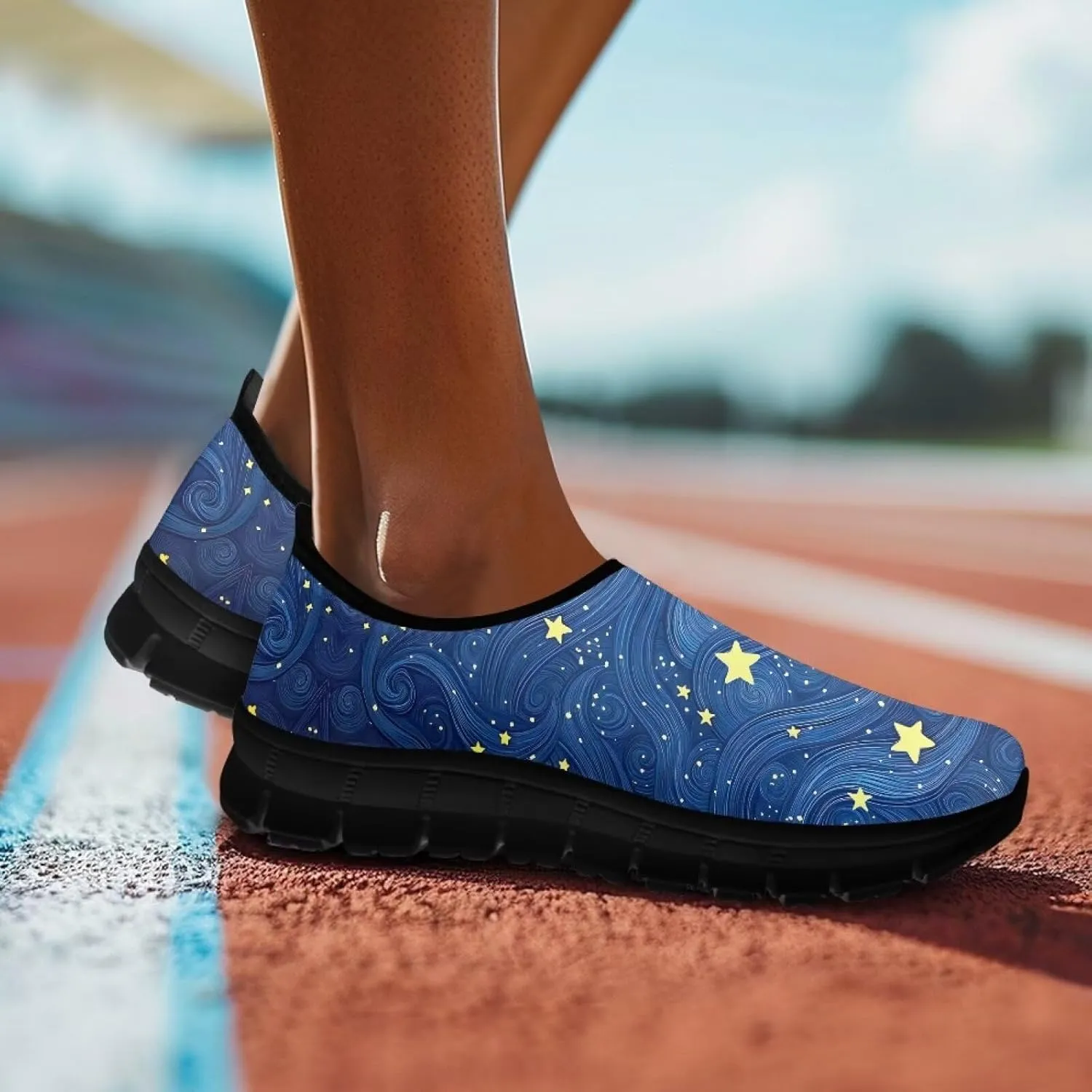 Sneakers for Women Casual Flat Low Top Loafers Running Shoes Breathable Soft Lightweight Outdoor Walking Sneaker for Women US 5.5-11.5