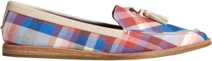 Sperry Womens Saybrook Plaid Loafers Flats Casual - Beige