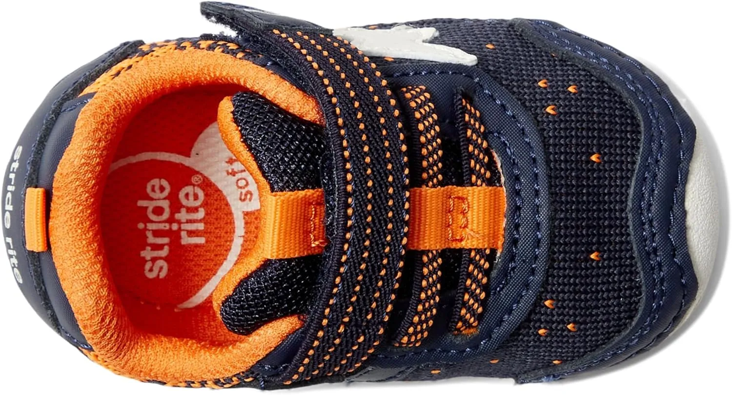 Stride Rite Unisex-Baby Sm Zips Runner Sneaker
