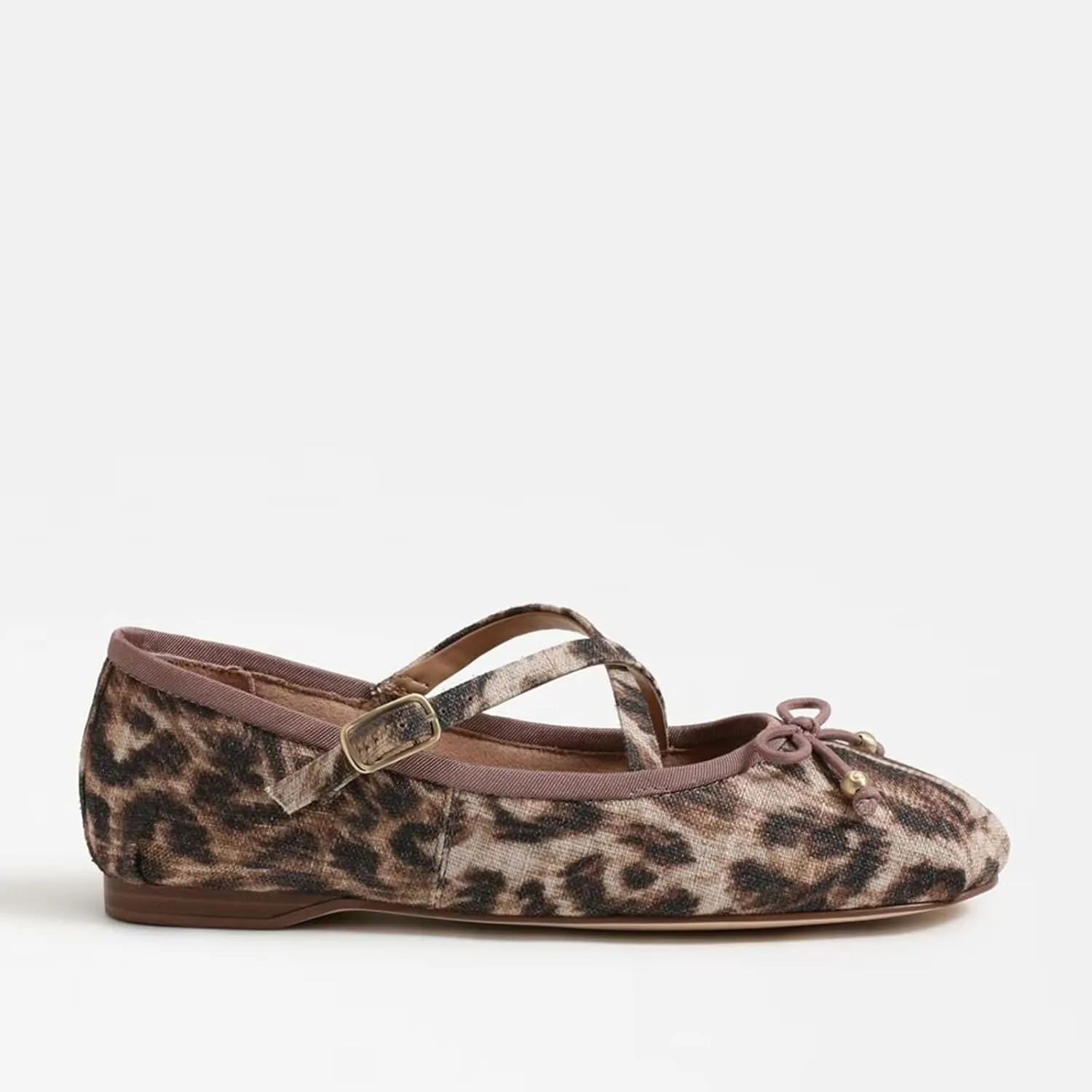 Suede Leather Ballet Flats Shoes for Women Cute Round Toe Slip On Mary Jane Flats Comfy Ballerina Flat Shoes Causal Daily Shoes with Strap