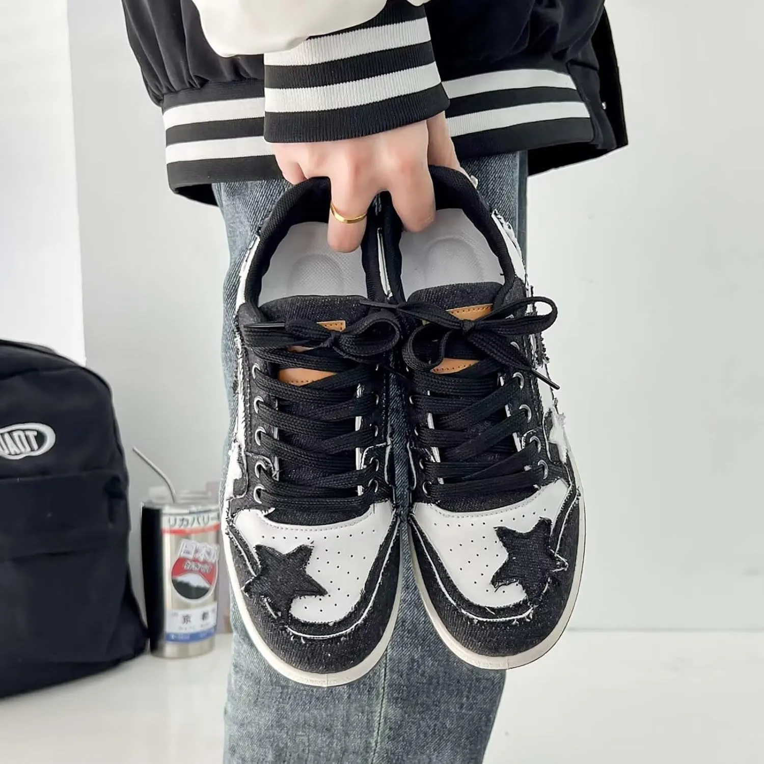 TERBOFIN Women's Fashion Sneakers Casual Walking Shoes Sporty Outdoor Skater Shoes for Lady