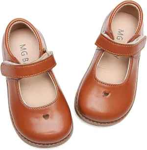 Toddler Girl Dress Shoes Mary Jane Ballerina Flats Party School Shoes Bowknot Wedding Princess Shoes