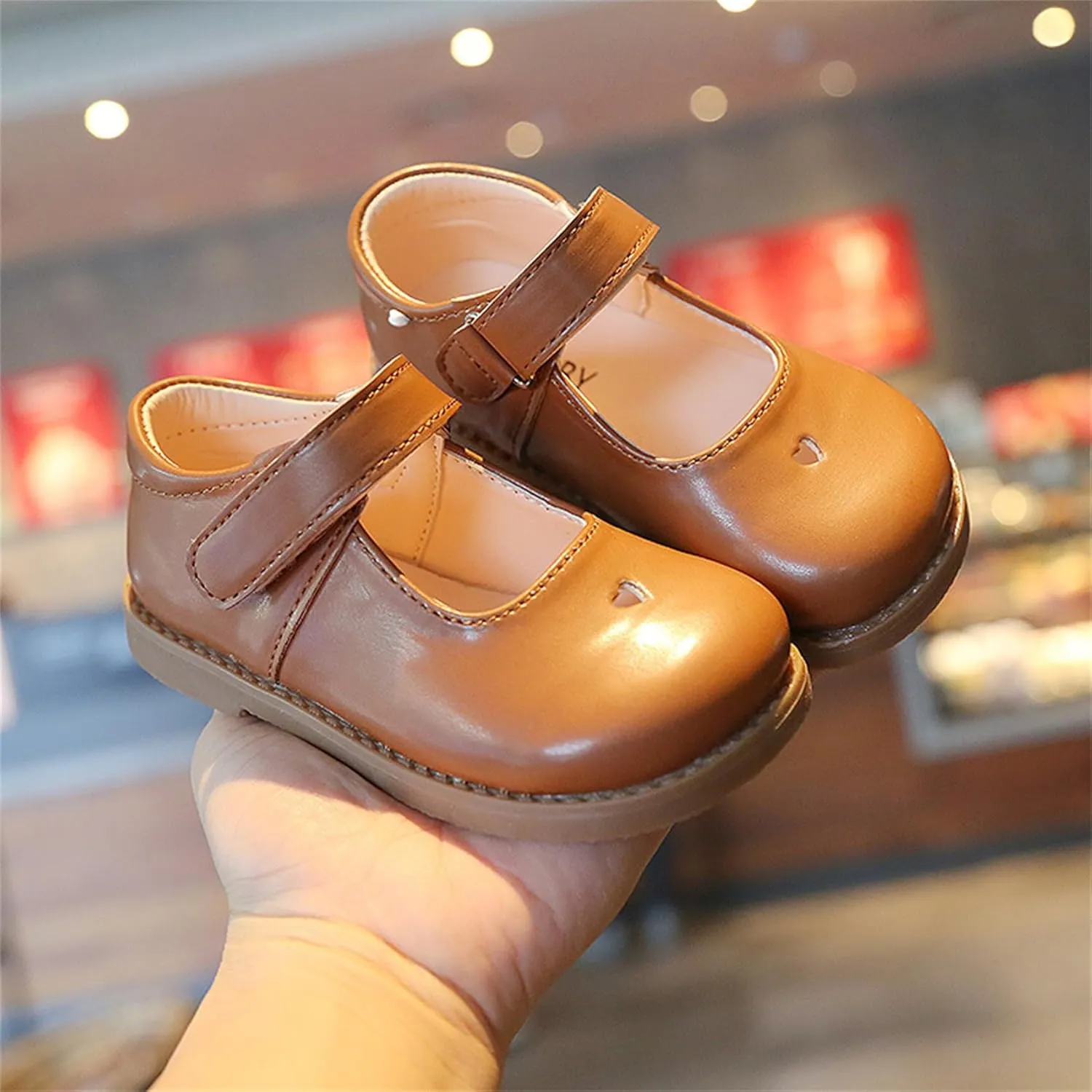 Toddler Girl Dress Shoes Mary Jane Ballerina Flats Party School Shoes Bowknot Wedding Princess Shoes
