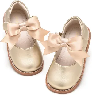 Toddler Girl Mary Jane Dress Shoes-Little Girl School Uniform Shoes for Wedding Party