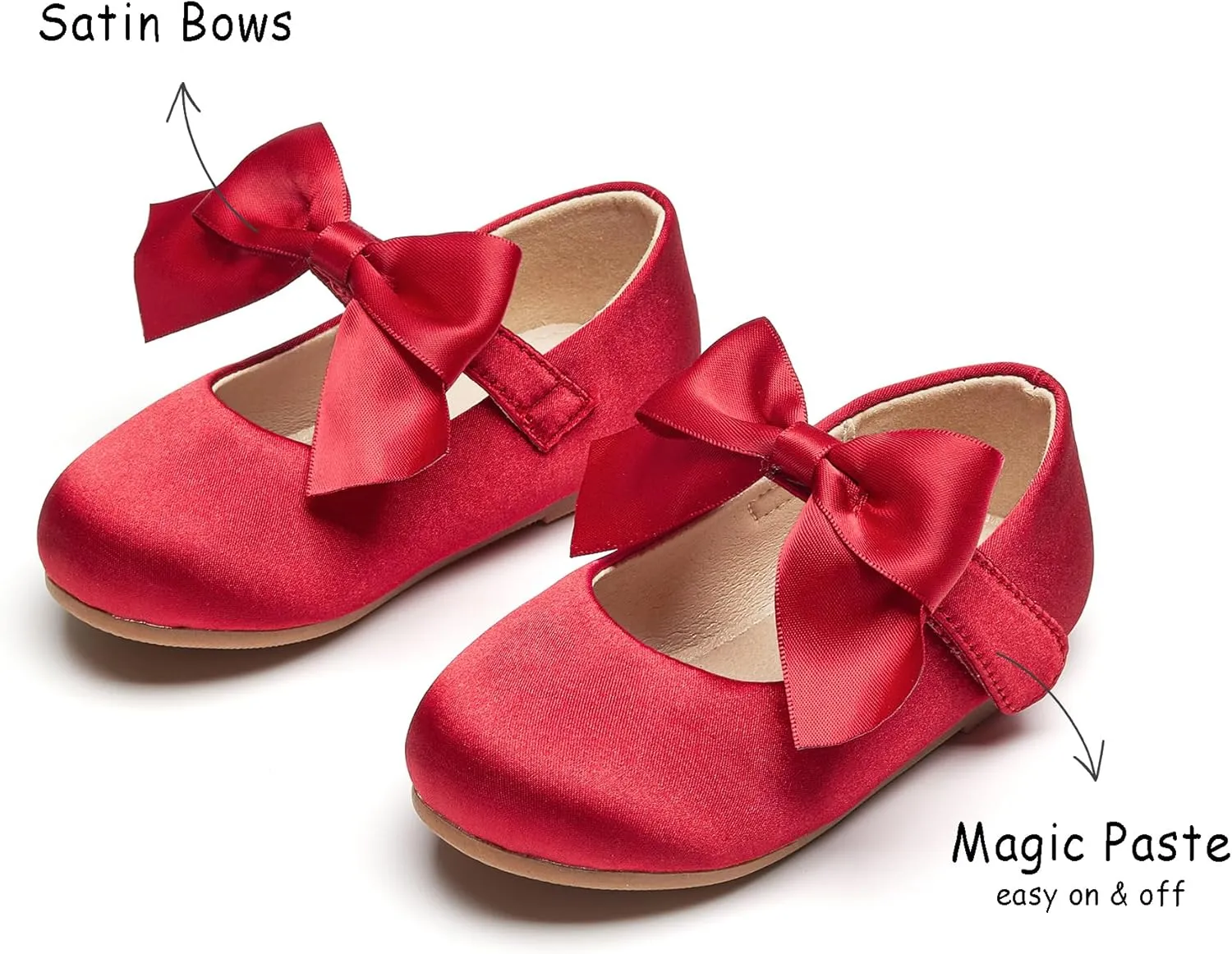 Toddler Little Girls Mary Jane Ballet Flat Dress Shoes