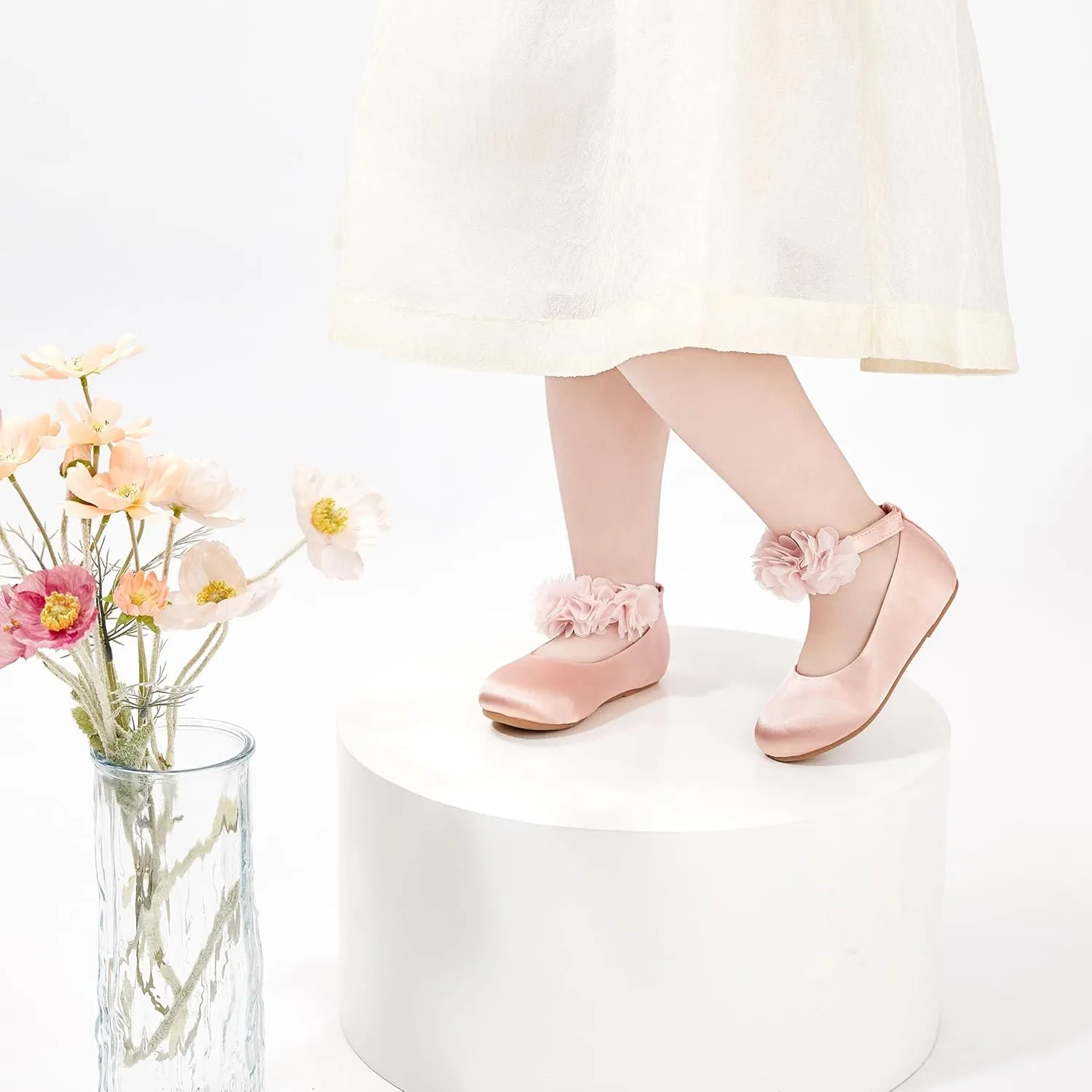 Toddler Little Girls Mary Jane Ballet Flat Dress Shoes