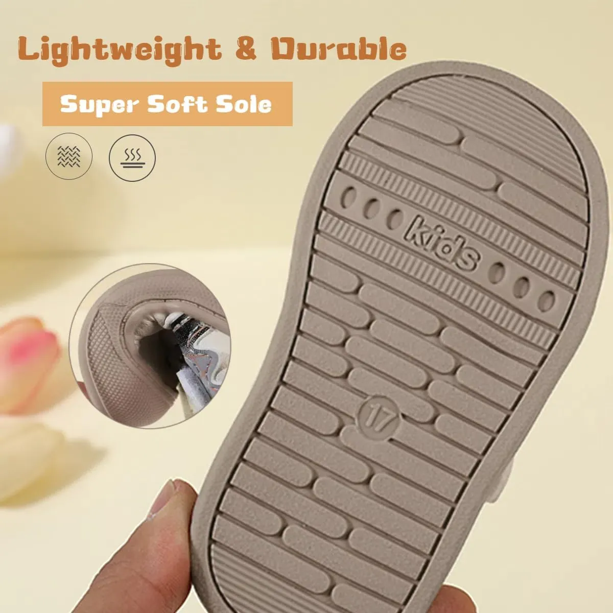Toddler Sneakers Boys Girls Wide Toe Box Barefoot Shoes Preschool Comfortable First Walking Shoes Running Outdoor Activities