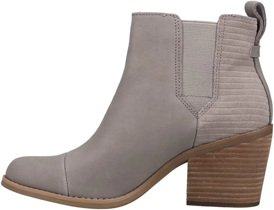 TOMS Womens Everly Pull On Ankle Boots