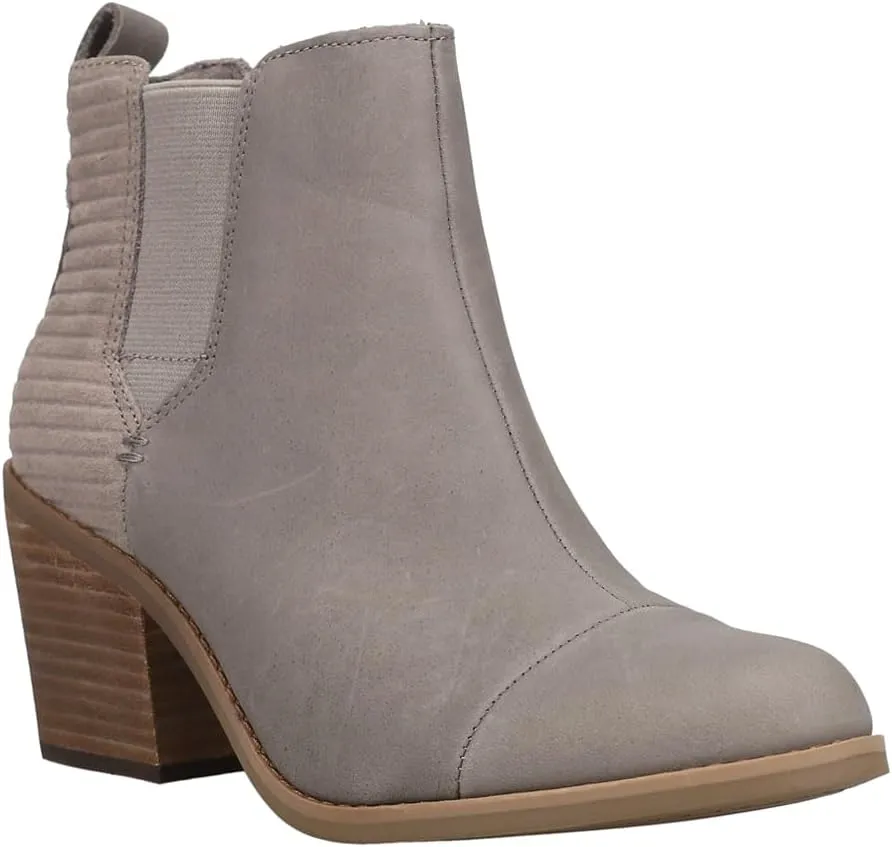 TOMS Womens Everly Pull On Ankle Boots