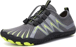 TOSOFT Beach Water Shoes For Women Men Wide Toe Anti Slip Barefoot Aqua Sneakers Hiking Trail Running Octopus Sandals Shoes