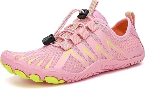 TOSOFT Beach Water Shoes For Women Men Wide Toe Anti Slip Barefoot Aqua Sneakers Hiking Trail Running Octopus Sandals Shoes