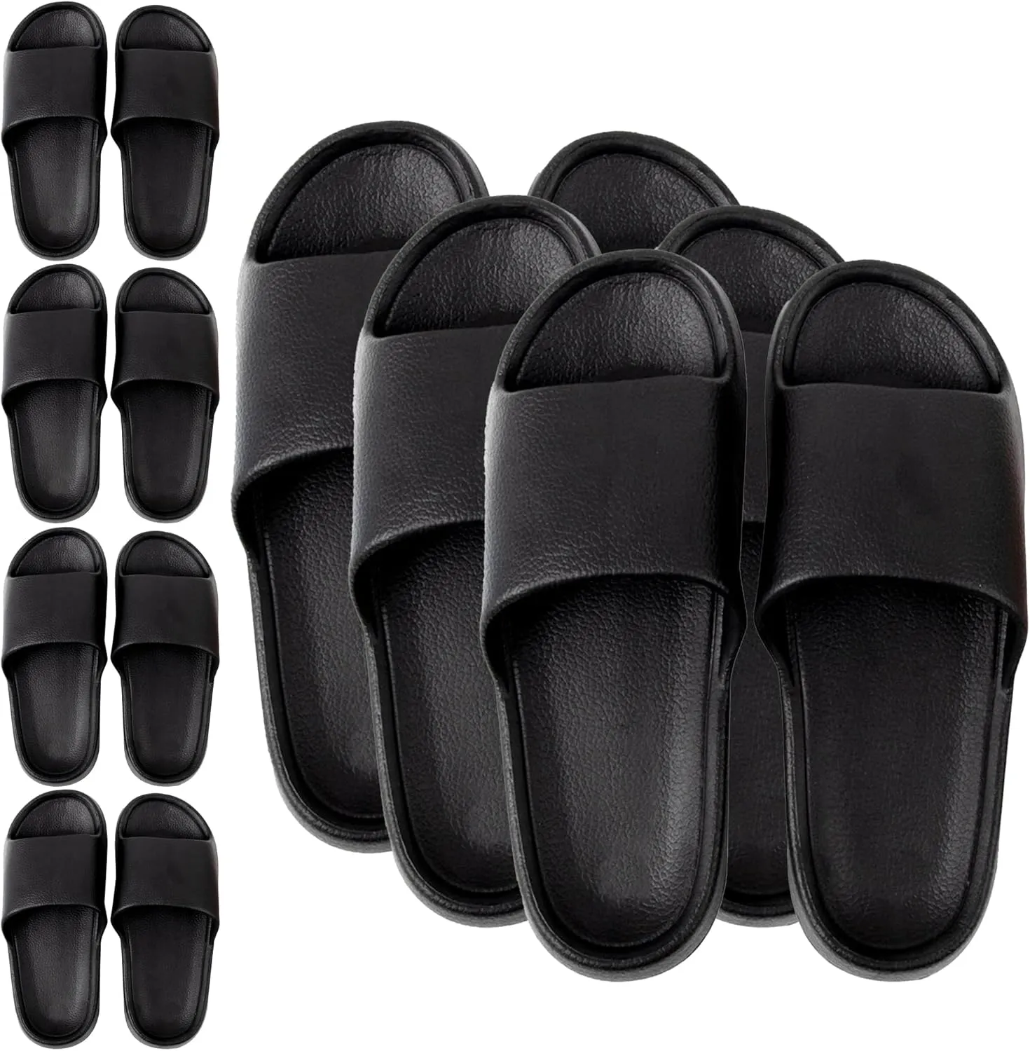 Trail Maker Slide Sandals for Women, Wedding Flip Flops in Bulk, Washable House Shoes