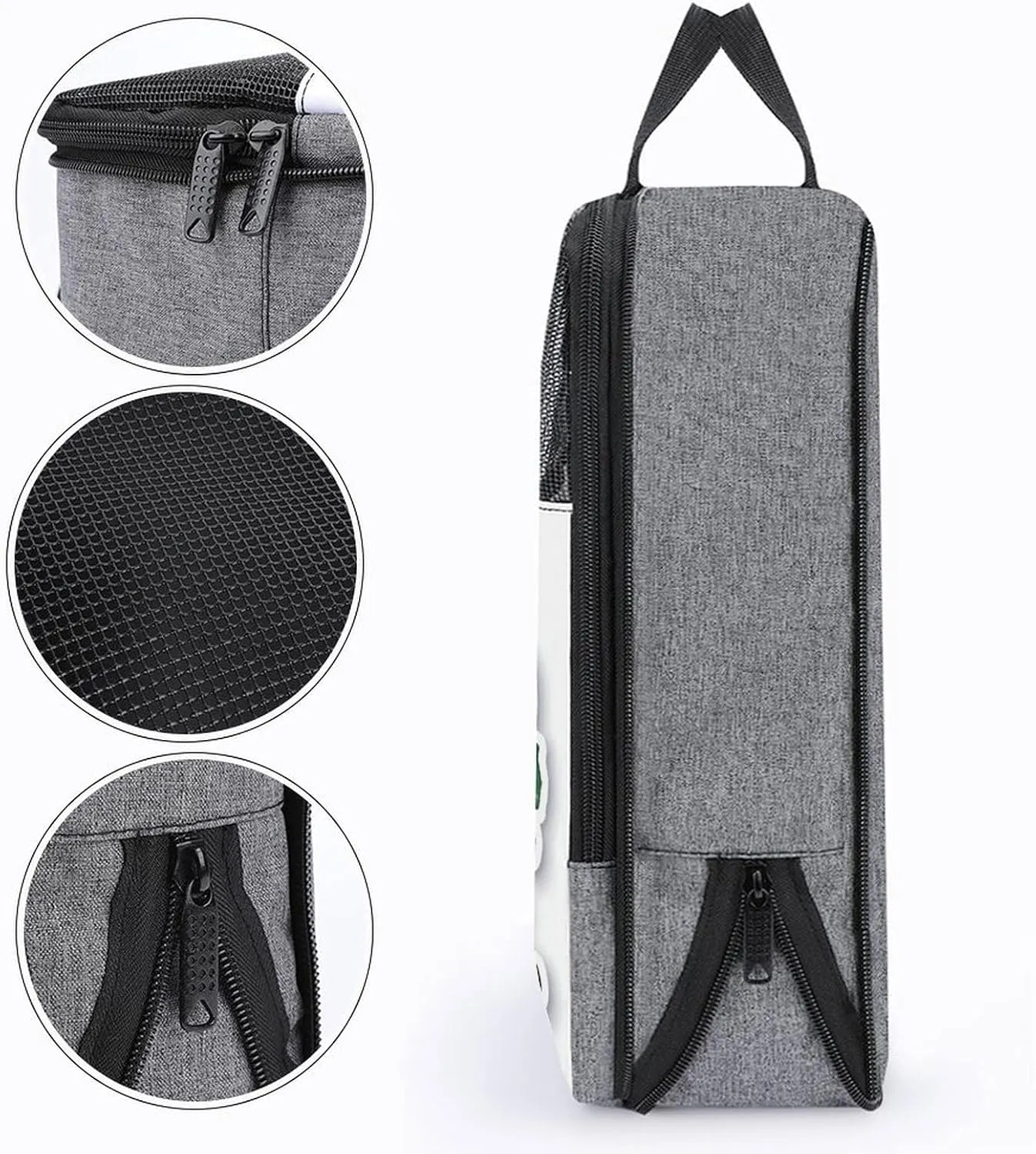 Travel Shoe Bags Waterproof Portable Shoe Storage Pouch with Dual Zipper Handles Waterproof Breathable Durable Mesh Desig Travel Shoe Case Organizer for Travel And Home Use Shoe Bag Vibrant Beak